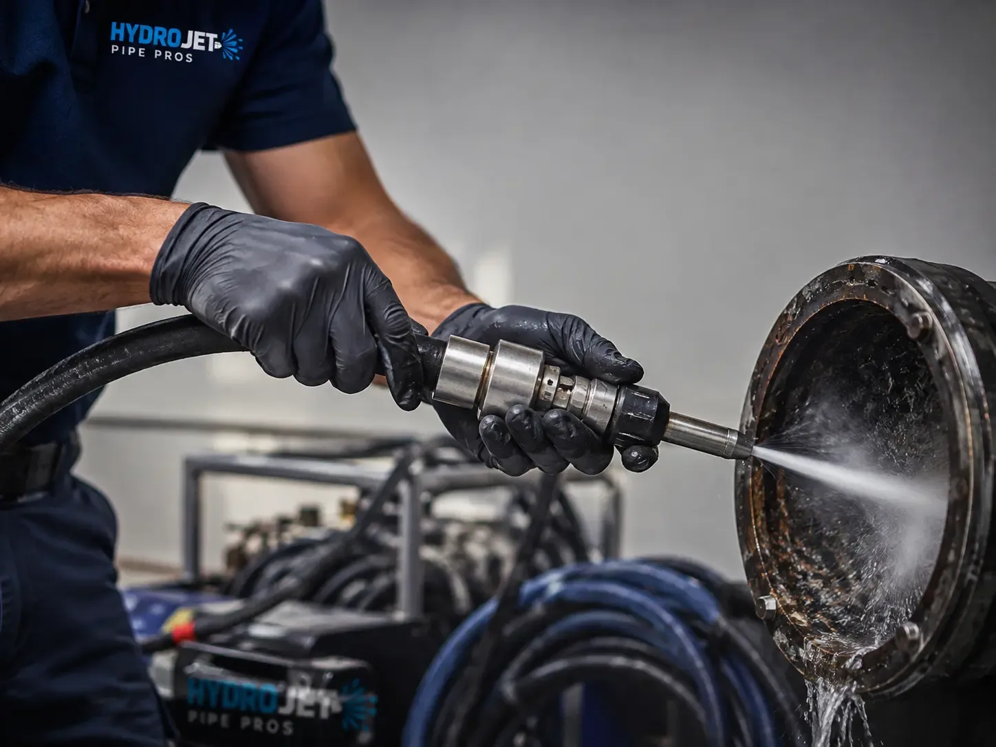 Hydro Jet Pipe Descaling in Huntington, TX